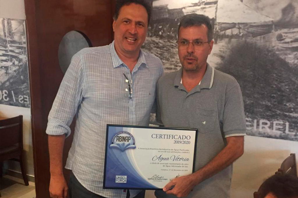 Entrega do certificado ABINAP 2020